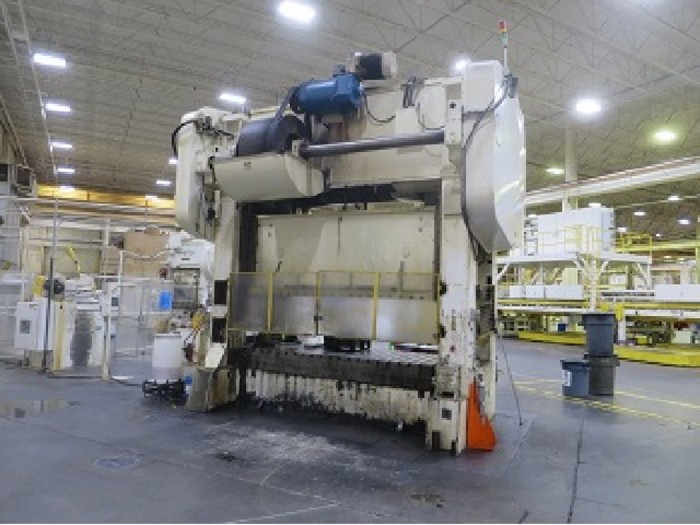 Used 400 ton Brown & Boggs 120"x54" SSDC Stamping Press