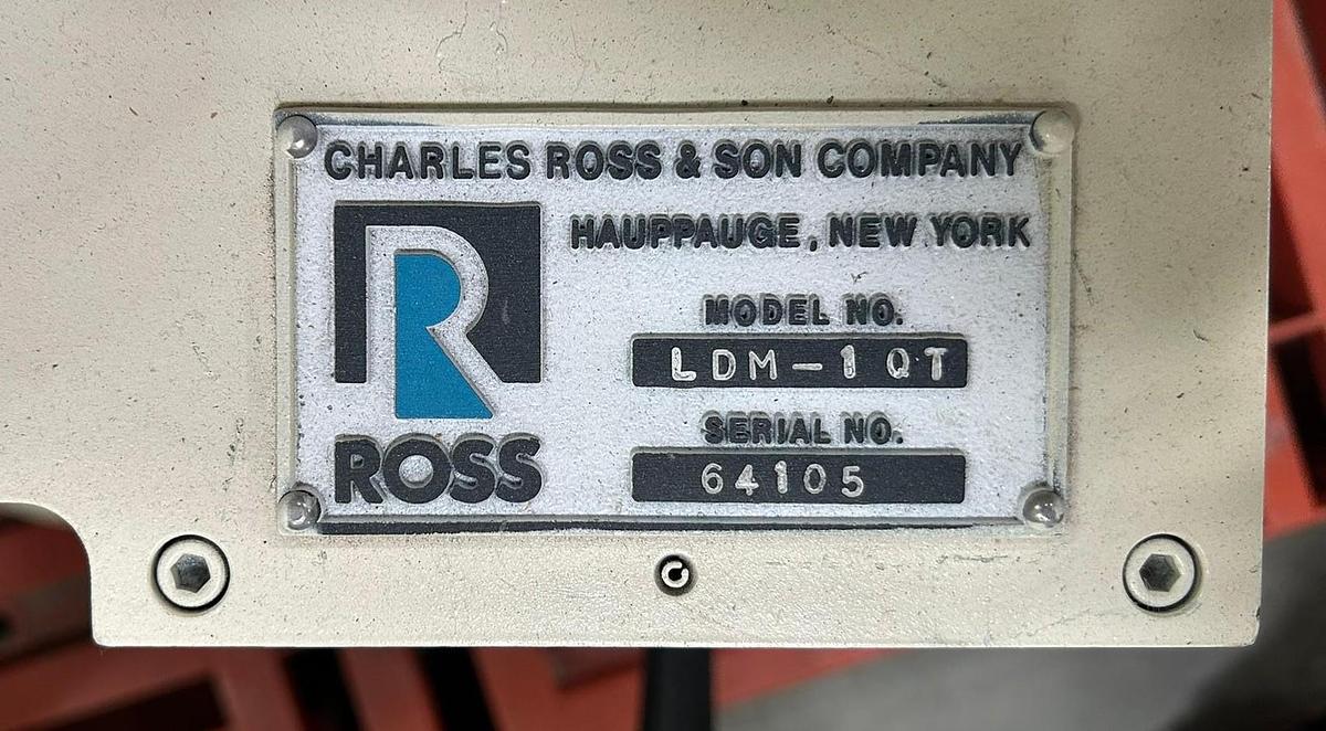 Used Used Ross 1 Quart Double Planetary Mixer, Model LDM-1QT