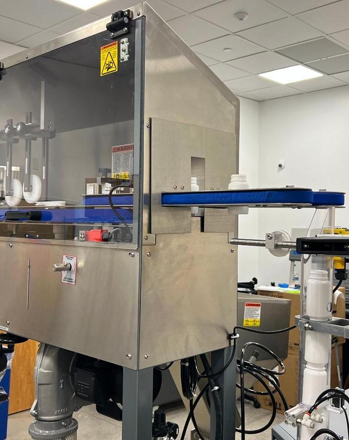 Used Used Kaps All Automatic Bottle Unscrambler, Model AU3-C