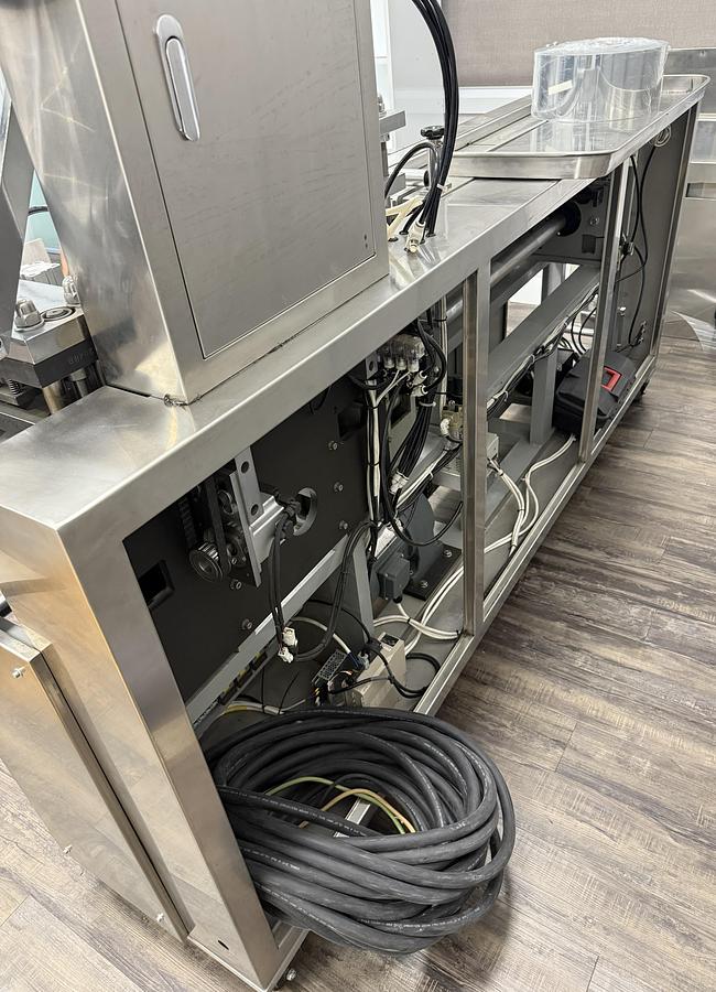 Used Used Automatic Stainless Steel Candy Blister Packaging Machine, Model YX-DPT140