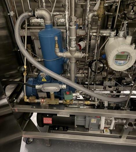 Used Used Microthermics UHT/HTST Lab 25 DIPW Direct Steam Pasteurizing System