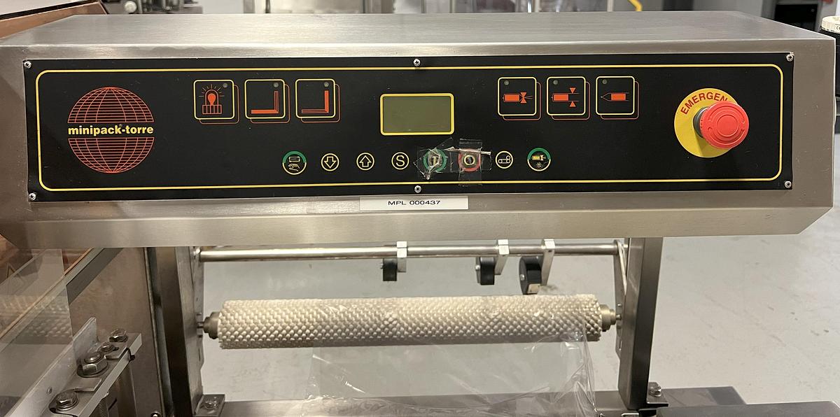 Used Used MiniPack Stainless Steel Automatic L-Bar Sealer, Model Sealmatic 56T