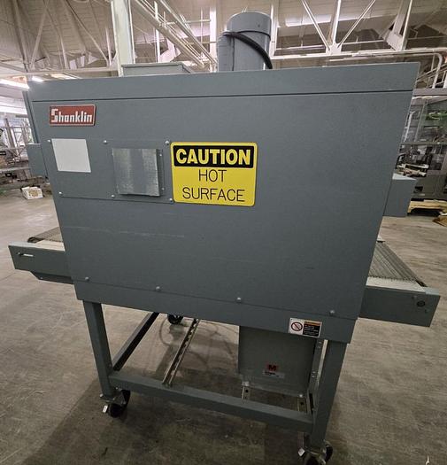 Used Used Shanklin Shrink Tunnel, Model T-7H
