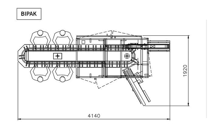 Used Used Romaco Promatic Semi-Automatic Intermittent Vertical Cartoner