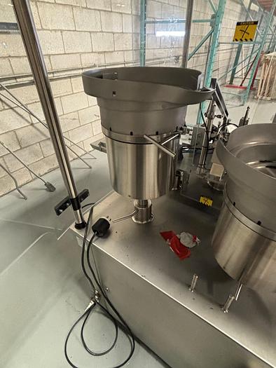 Used Used Flexicon Aseptic Liquid Vial Filling, Stoppering and Crimp Capping System, Model FMB-200