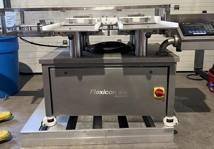 Used Used Flexicon FMB 210 Fully Automatic Liquid Vial Filler, Stopper and Capping Machine with Tray Loader