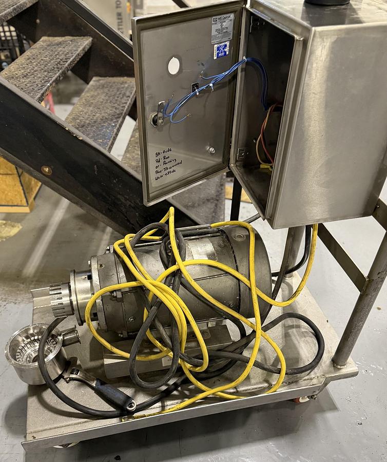 Used Used Stainless Steel High Inline Shear Pump