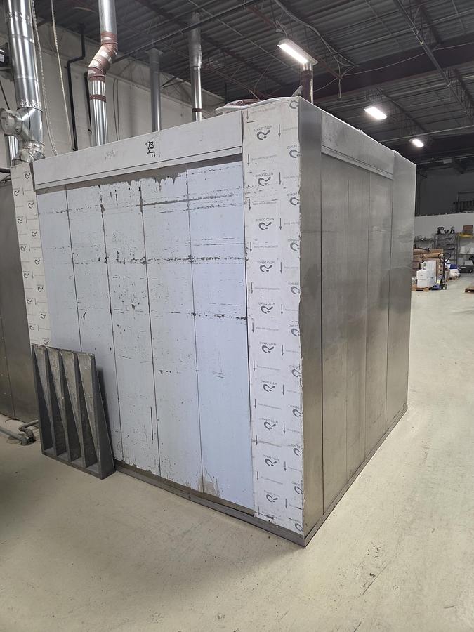 Used Used Cinelli Stainless Steel Natural Gas Double Rack Oven, Model CG/ID