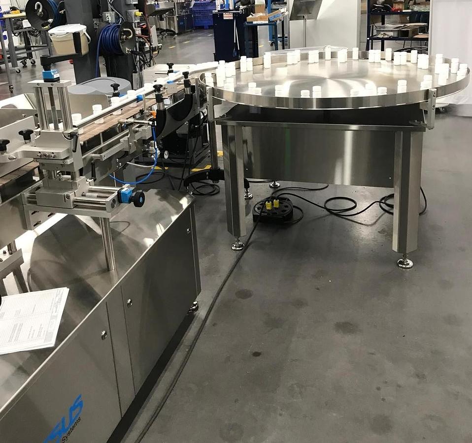 Unused Automatic Tablet Packaging Line from Aesus Packaging Systems and NJM Packaging Inc.
