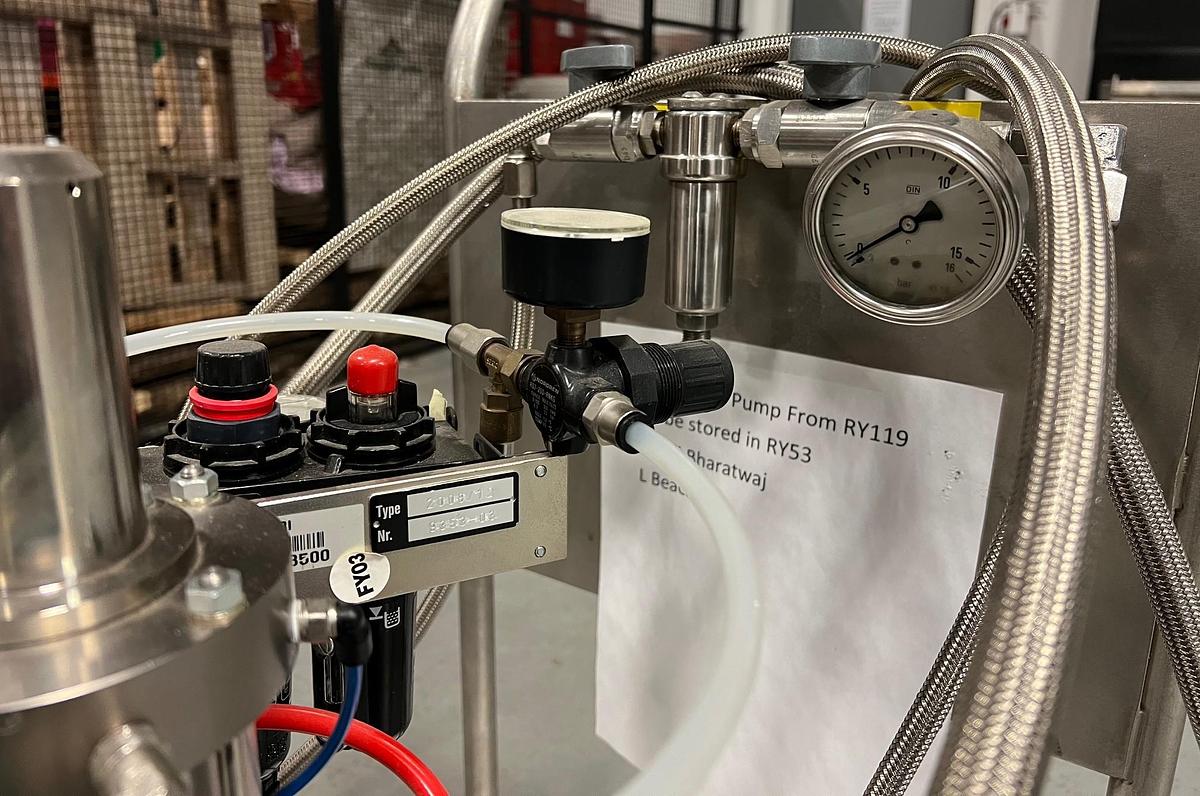 Used Used Pamasol – (Autoguard) Gas Filler and Crimper, Model 2005/021