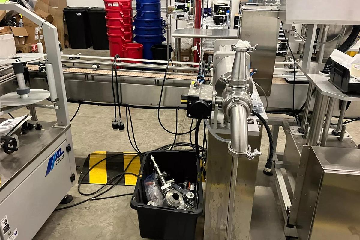 Used 1 Used BellatRX Automatic Piston Filling and Packaging Line