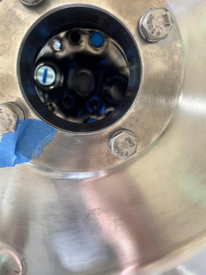 Unused ABEC 100 Litre – 316 Stainless Steel Vacuum Jacketed Bio Reactor