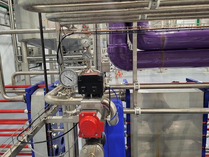 Used Used Alfa Laval Flash Pasteurizer, Model Flexitherm, model VB
