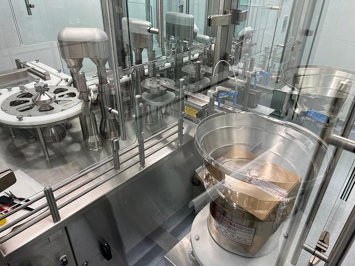 Unused Capmatic Automatic Vial Filling - Stoppering - Crimp Capping Machine