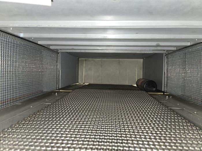 Used Used Texwrap Automatic L-Bar Sealer, Model 2218-STD with Used Shanklin Shrink Tunnel, Model T-7F