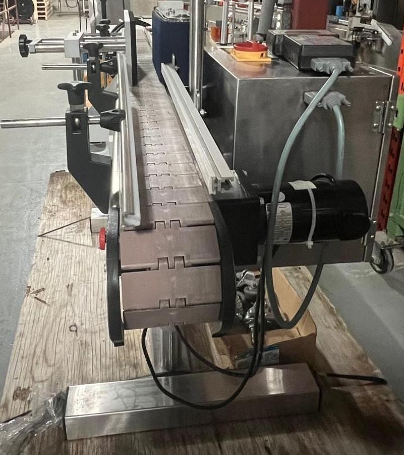 Used Used CVC Automatic Pressure Sensitive Wrap Around Labeler, Model 330-II