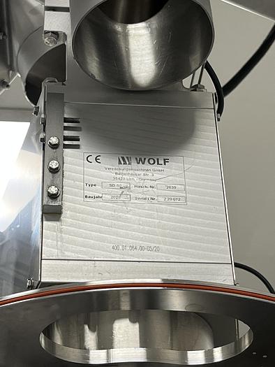 Used Used Wolf Stainless Steel Vertical Form Fill Seal Machine, Model VCP-250