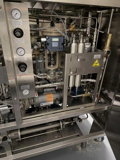 Used Used Microthermics UHT/HTST Lab 25 DIPW Direct Steam Pasteurizing System