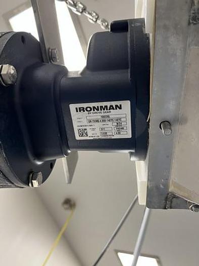 Used Used Hapman Helix Flexible Screw Conveyor