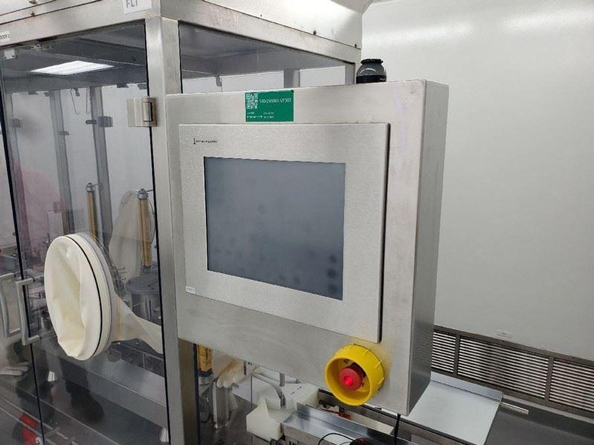 Used Used Bosch Aseptic Automatic Vial Filling Line, Model FLT 1020