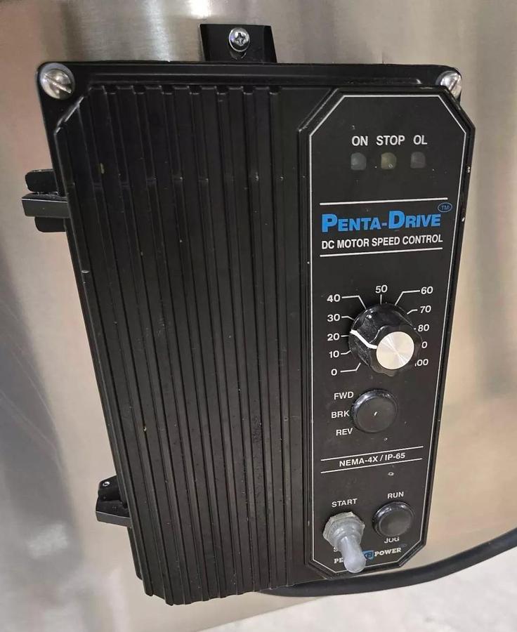 Used Used E-PAK 40” Stainless Steel Accumulating/Feeding Table