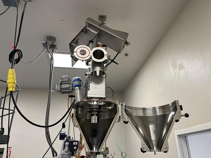 Used Used Wolf Stainless Steel Vertical Form Fill Seal Machine, Model VCP-250