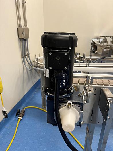 Used 150' (approx) of Nercon Stainless Steel motorized conveyor