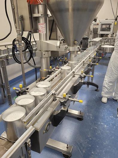 Used Used AMS Automatic Single Head Auger Powder Filler, Model A400E