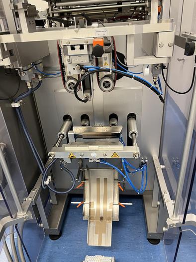 Used Used Wolf Stainless Steel Vertical Form Fill Seal Machine, Model VCP-250