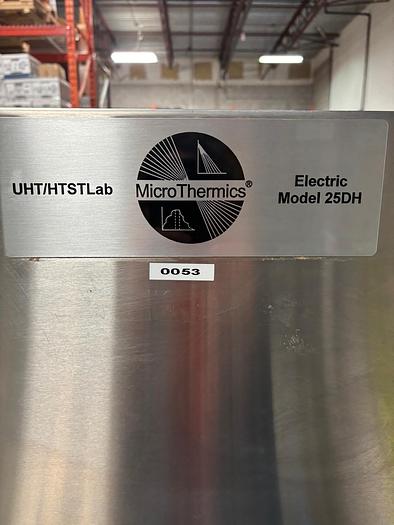Used Used Microthermics UHT/HTST Lab Pasteurizer, Model Electric 25DH