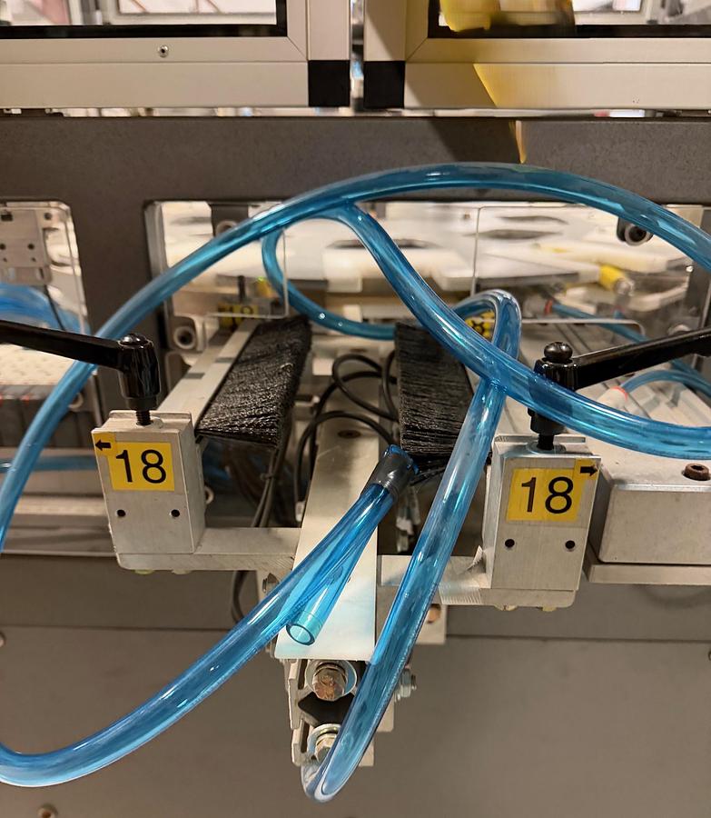 Used Unused Enflex (Paxiom) Automatic Circular 12 Station Rotary Vertical Cartoner, Model Kartner CC-003