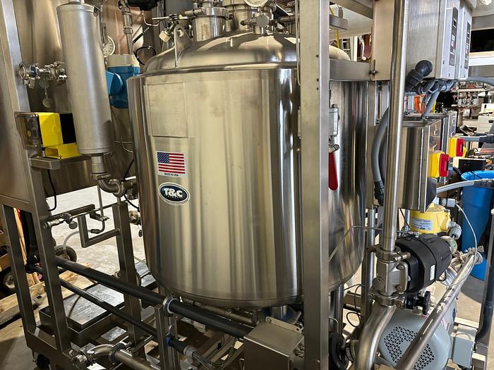 Used Used Westfalia Clean-In-Place (CIP) Portable Tank System