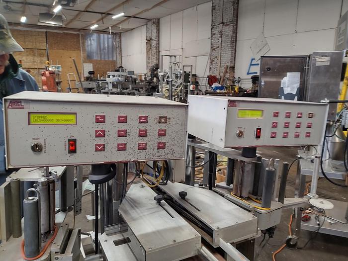 Used Used Artel Front and Back Pressure Sensitive Labeler