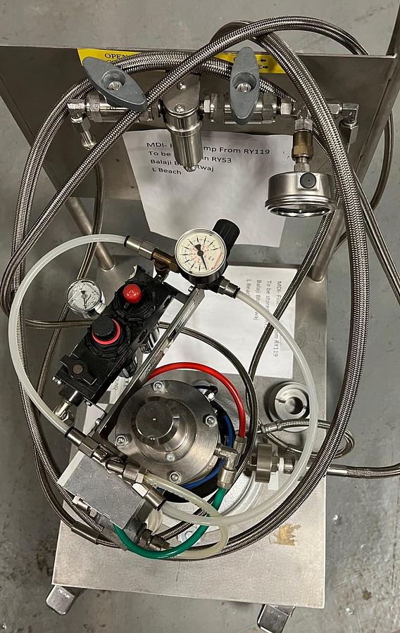 Used Used Pamasol – (Autoguard) Gas Filler and Crimper, Model 2005/021