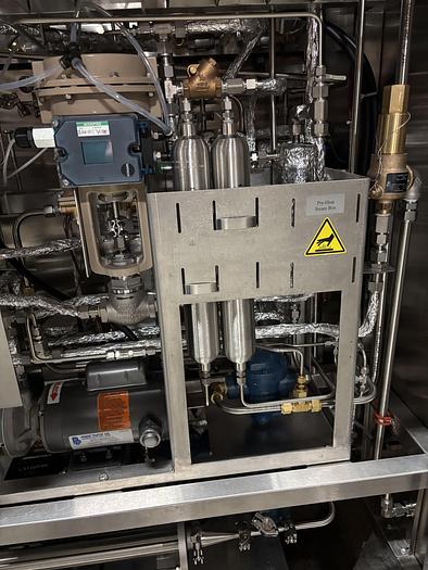 Used Used Microthermics UHT/HTST Lab 25 DIPW Direct Steam Pasteurizing System