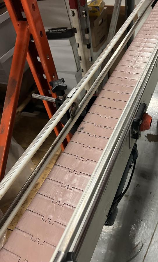 Used Used 11’ Long Stainless Steel Motorized Conveyor