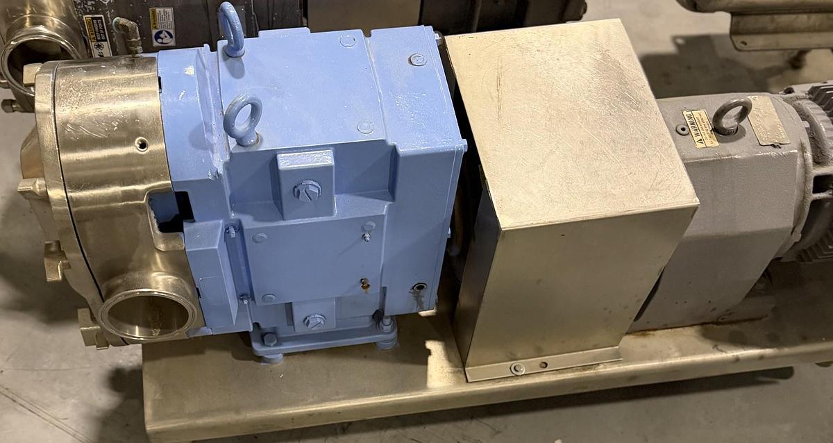 Used Used Ampco Heavy Duty Positive Displacement Pump, Model ZP1-220-DO