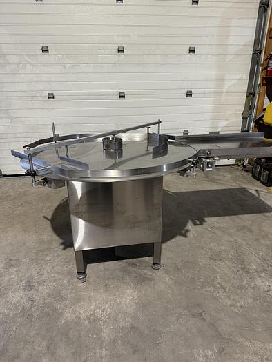 Used Used 48" Stainless Steel Accumulating/Feeding Table