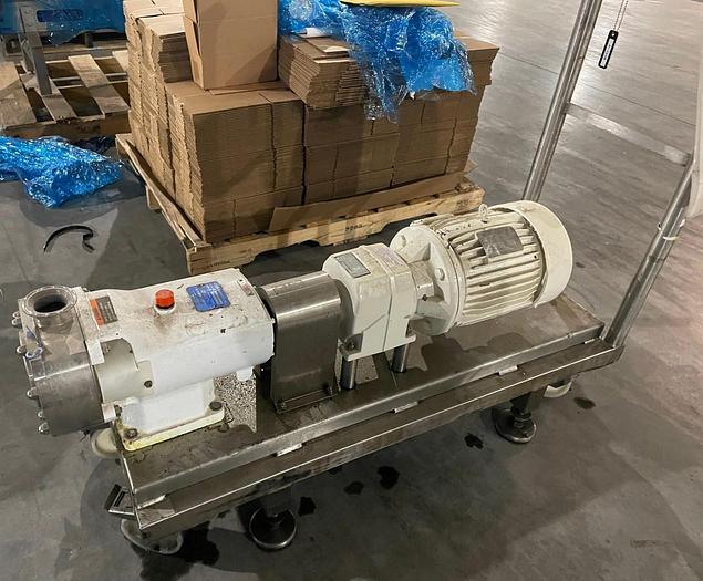 Used Used Alfa Laval Vertical Positive Displacement Pump