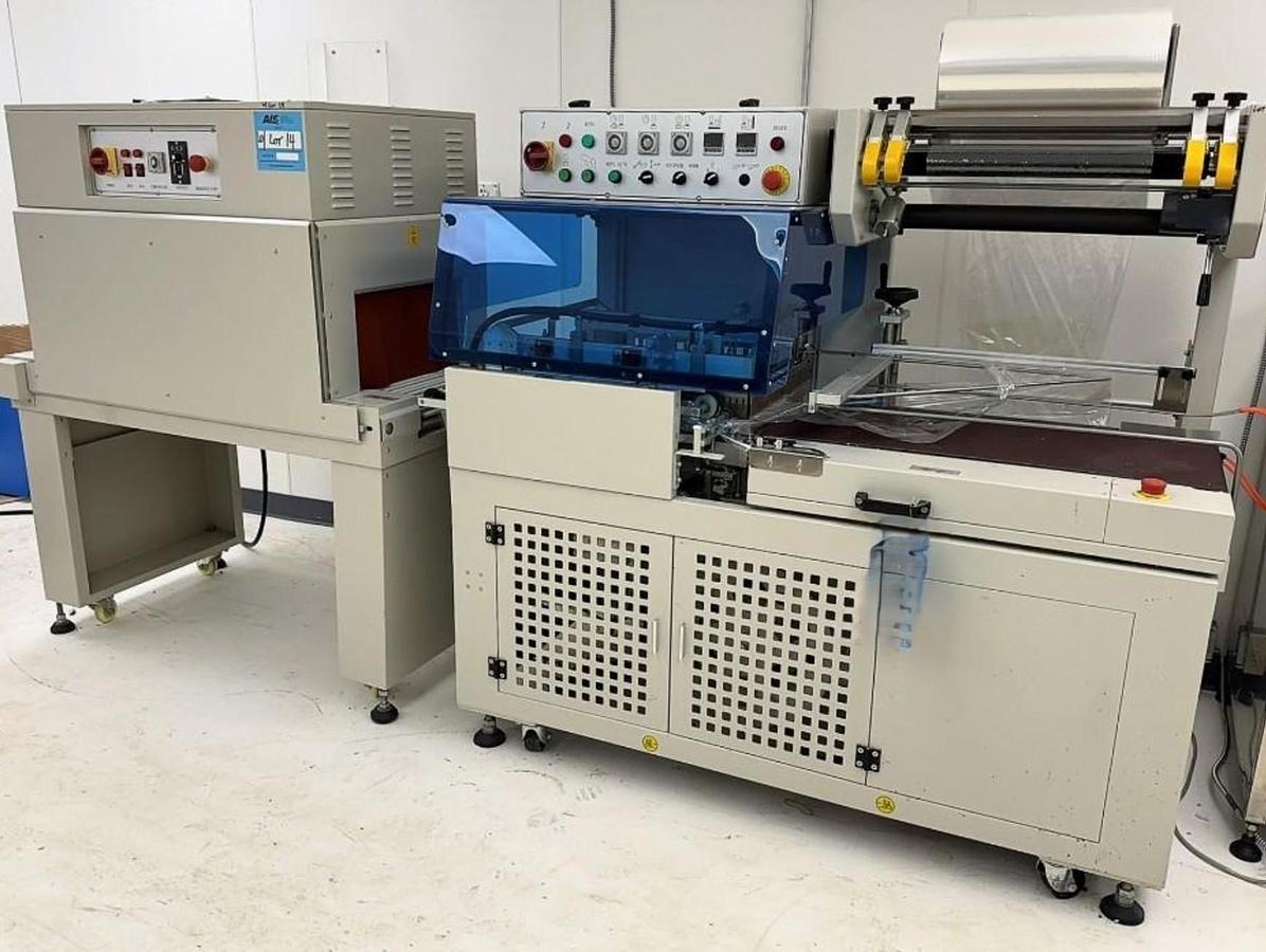 Used Used Packaging Equipment Automatic L-Bar Sealer and Heat Tunnel