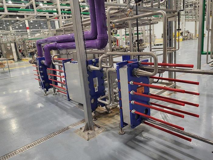 Used Used Alfa Laval Flash Pasteurizer, Model Flexitherm, model VB