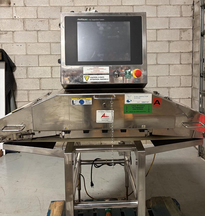 Used Used Antrisu Stainless Steel Inline X-Ray Inspection System, Model KDF405ACWH