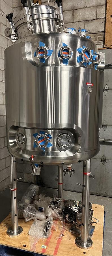 Unused ABEC 500 Litre – 316 Stainless Steel Jacketed Vessel