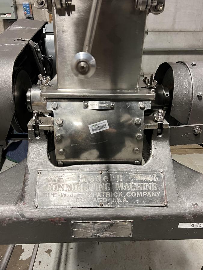 Used Used Fitzpatrick Size Reduction Fitzmill, Model DAS06