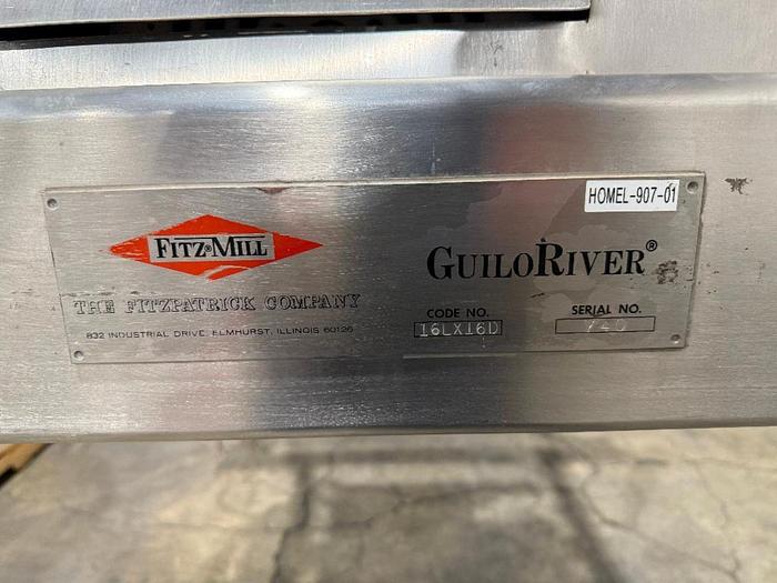 Used Used Fitzpatrick Stainless Steel GuiloRiver Pre Breaker Mill.