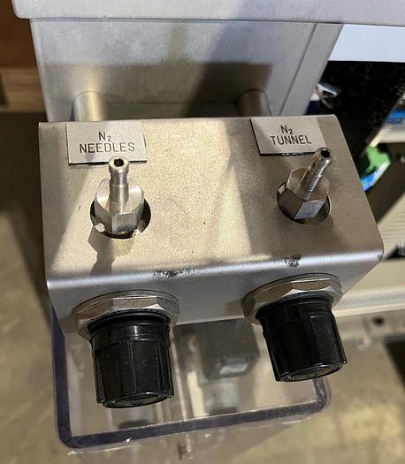 Used Used Flexicon FMB 210 Fully Automatic Liquid Vial Filler, Stopper and Capping Machine with Tray Loader