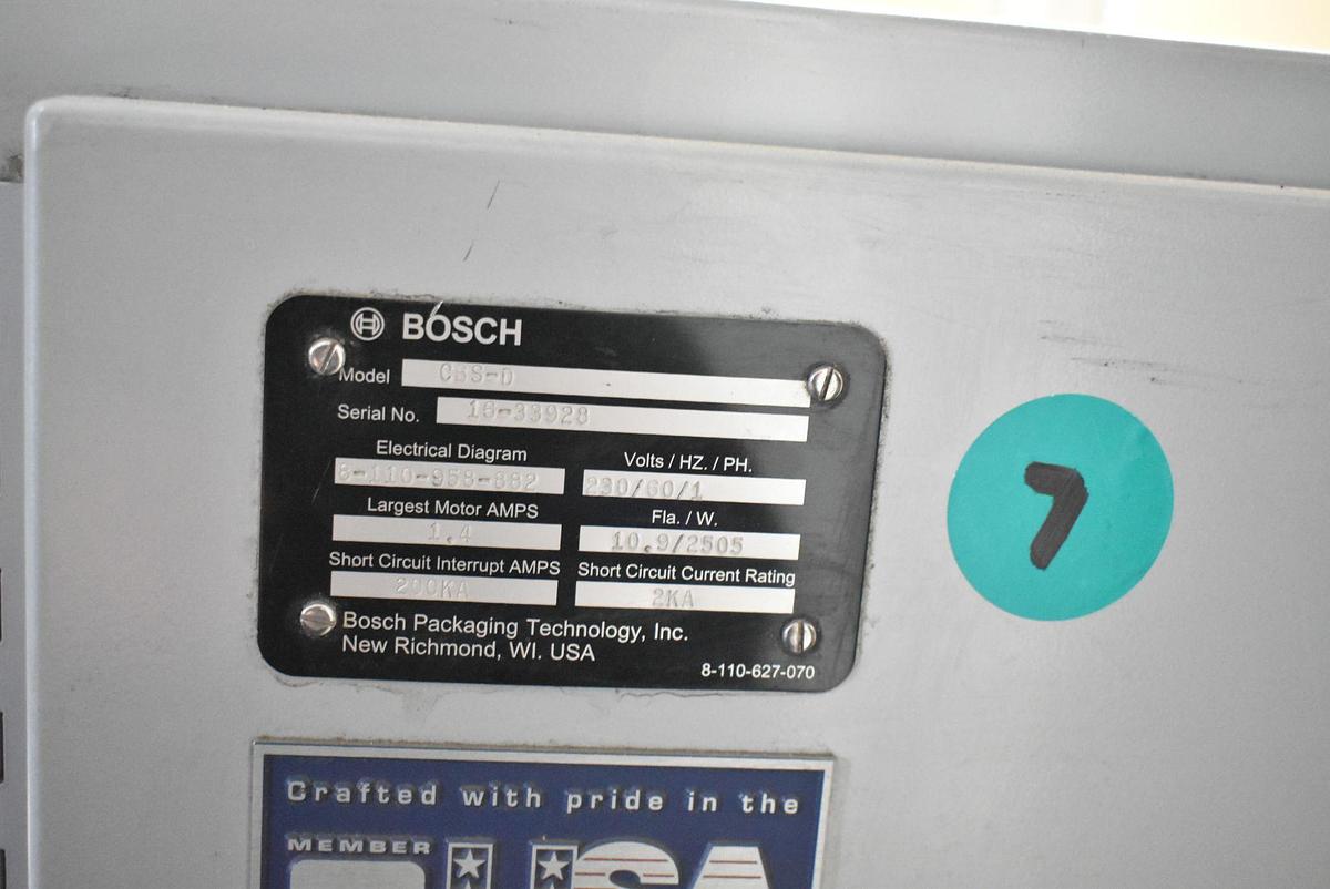 Used Used Bosch Continuous Bag Sealer, Model CBS-D