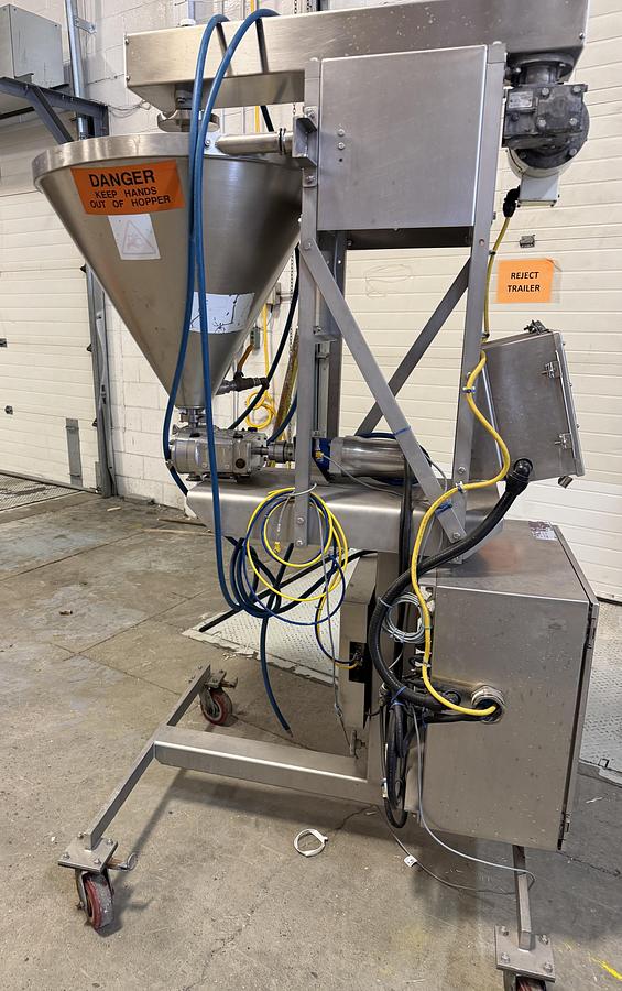 Used Used Hinds Bock Stainless Steel Single Head Servo Driven Pump Filler, Model SP-01