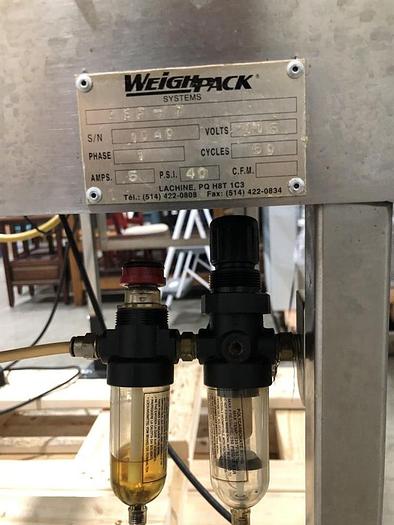 Used Used Weighpack Stainless Steel Linear Net Weigh Scale Filler
