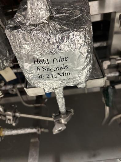 Used Used Microthermics UHT/HTST Lab 25 DIPW Direct Steam Pasteurizing System